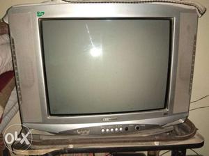 Samsung colored TV in good condition.
