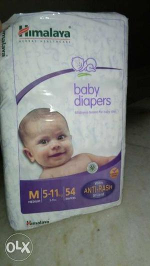 Size M diapers packet unopened...Himalaya...brand new...