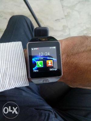 Smart watch sim and memory card connect to