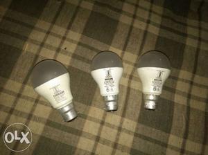 Three led bulbs in just like new condition...only