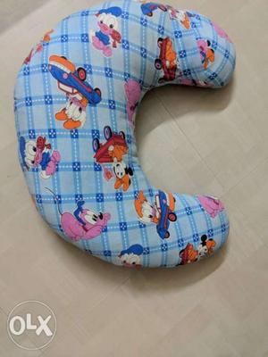 Toddler's Blue Disney Print Nursing Pillow