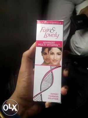 White And Pink Fair & Lovely Box