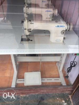 White Juki Electric Sewing Machine