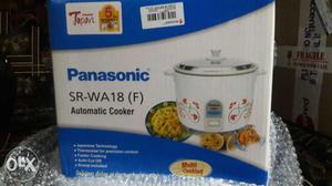 White Panasonic SR-WA18 Automatic Cooker Box new