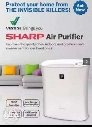 White Sharp Air Purifier brand new