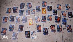 37 Slam attack cards very good condition almost