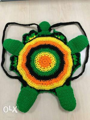 Adorable Handmade tortoise bag for kids