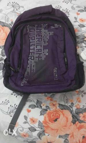 American tourister bagpack original purple colour