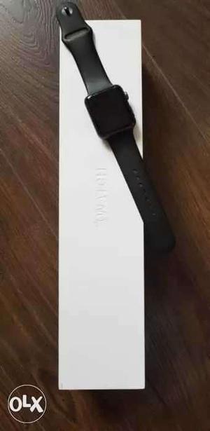 Apple Watch Series 1, black aluminium case, good