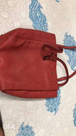 Bag from Italy Red colour