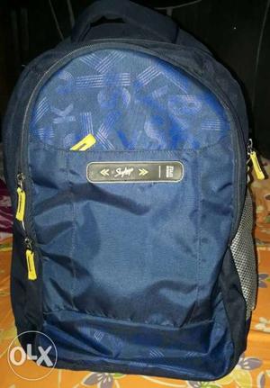 Blue And Black Skybag Backpack