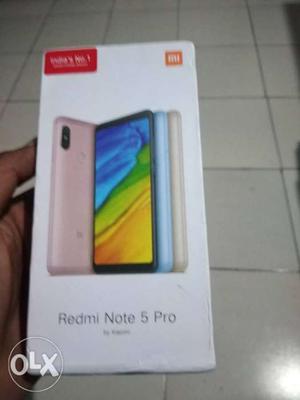 Brand New Redmi Note 5 Pro 6GB RAM Black color