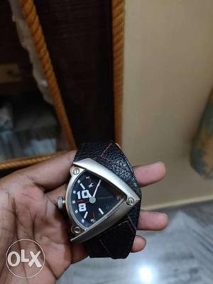 Fastrack biker watch in new condition.. fixed