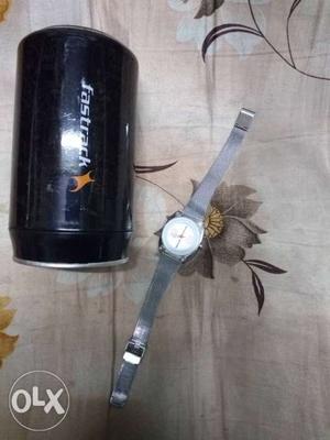 Fastrack watch. with box. buyed 1 yr back. in