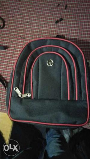 HP bag 15inch black and rad baindig new bag