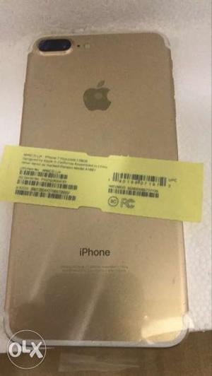 IPhone 7 Plus 128 gb Brand new imported with one