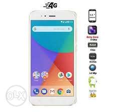 Mi A1(gold) 4/64 phone only 2.5 months old Good