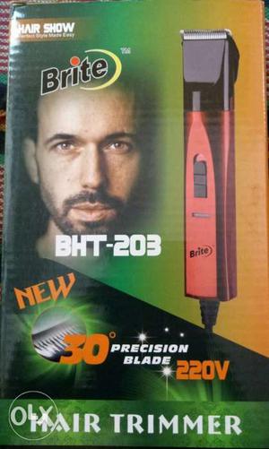 New Brite Hair Trimmer... Black Colour Only 5 days old...