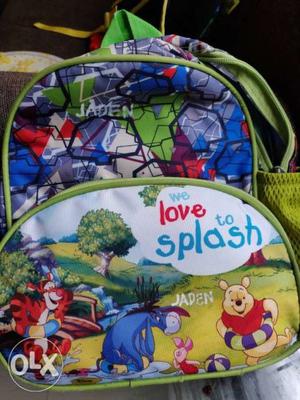 New Disney School Bag for Toddlers 2-3 yes age