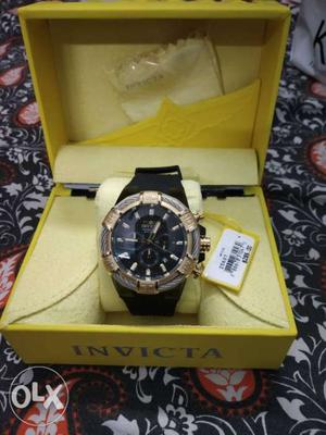Original Invicta Watch with Box and booklet from
