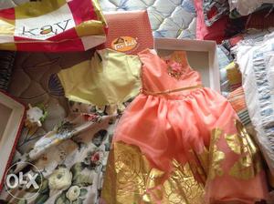 Party wear grand dresses for girl kids 5 years n