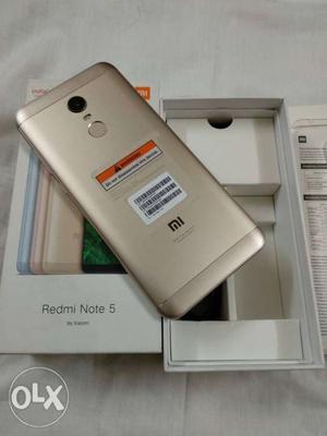 RedMi Note-5 3GB/32GB Gold Colour Only 15 Days
