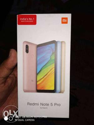 Redmi 5 Pro 64 GB bill box full kit good