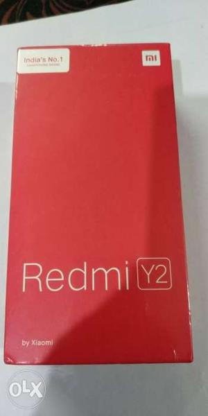 Redmi Y2 4gb 64gb fresh sealed pack omega bathery
