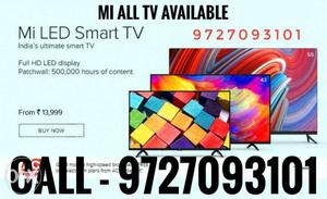 Redmi - mi TV - 32inch - 43inch - available Call