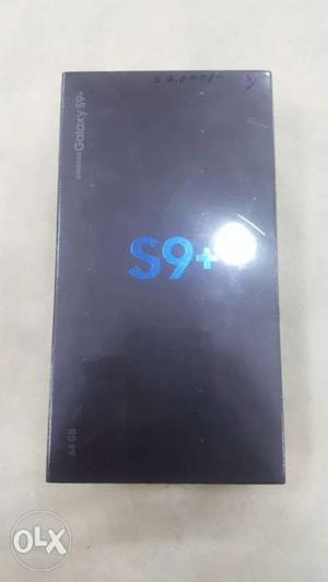 Samsung s9 plus 64gb black Indian mrp seal pack