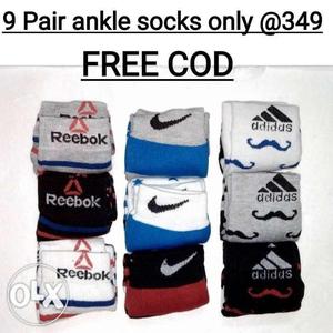 Socks only 39 per pair with best comfort.