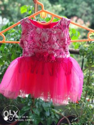 Super cute frock only one time used.