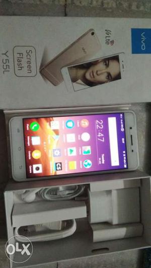 Vivo Y 55 L good working condition white gold