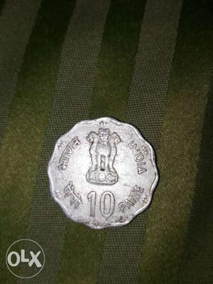 10 paise coin of year  price is negotiable