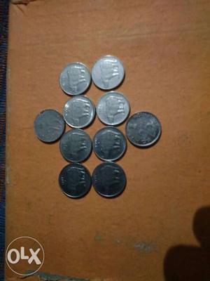 25 paise coins from the year  to 