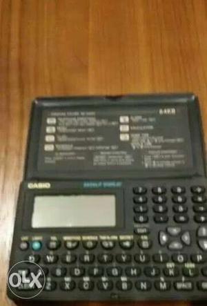Black And Gray Digital Calculator