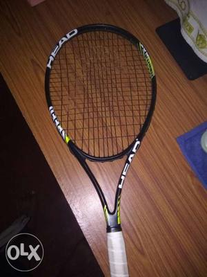Black And Green Head Tennis Racket