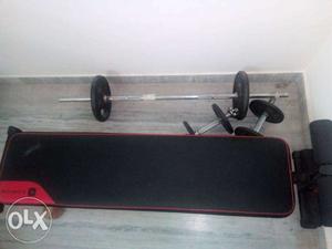 Black And Red Ab Bench