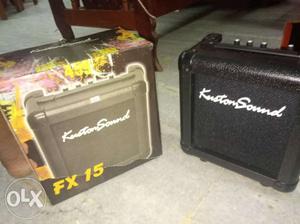 Black KustomSound Guitar Amplifier With Box