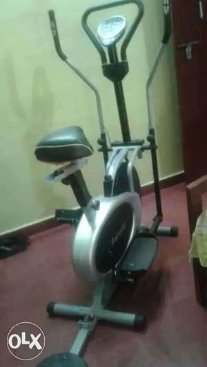 Brand new gym cycle with hip rotator