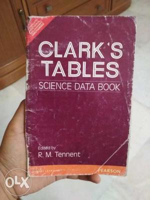 Clark's Tables Science Data Book By R.M. Tennent Book