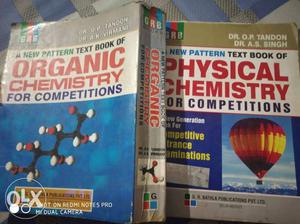 GRB OP TANDON books of physical and organic chem of latest