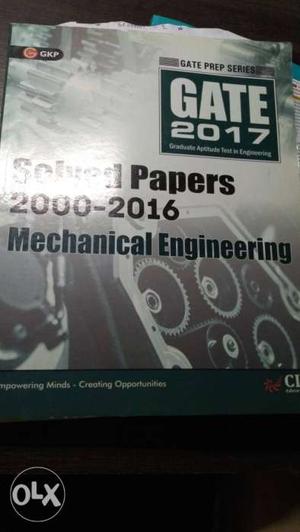 Gate  Solved Papers Mechanical Engineering Book
