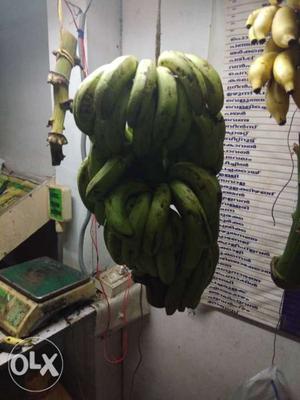 Green Banana Fruits