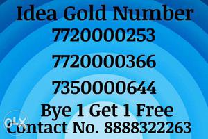 Idea Gold Number