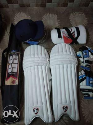 It is the new cricket kit in very good condition