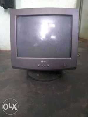 LG CRT Monitor Working with good condition.