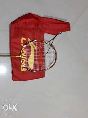 Li-ning badminton racket small use