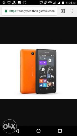 Microsoft lumia 430 Dual sim with 1 gb ram and