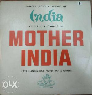 Mother India LP  RPM Record - Vinyl